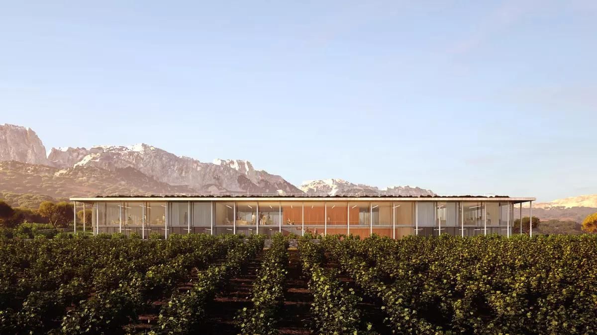 Recreación del edificio que se levantará en Laguardia.