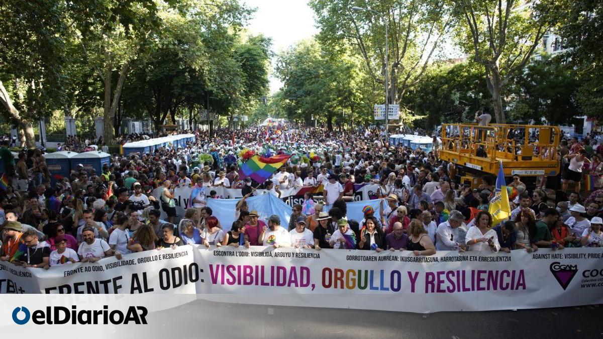 El Orgullo recuperó la calle en Madrid para enfrentar la amenaza a los ...