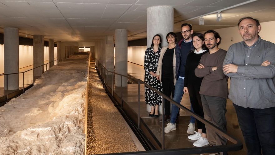 El IVAM pone en valor el patrimonio arqueológico de la muralla medieval en su renovada sala Pinazo