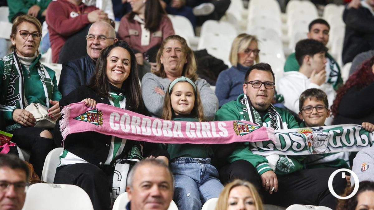 Grada Blanquiverde del Córdoba CF - Real Murcia