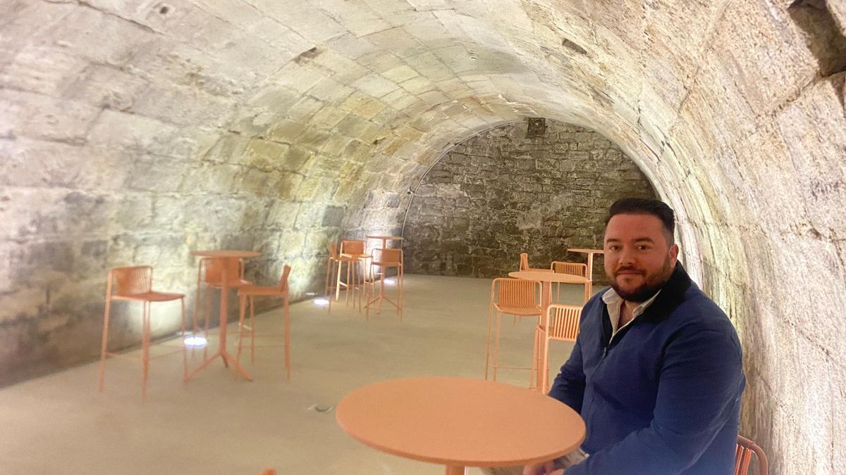 El concejal Íñigo López-Araquistain en el calado del CCR