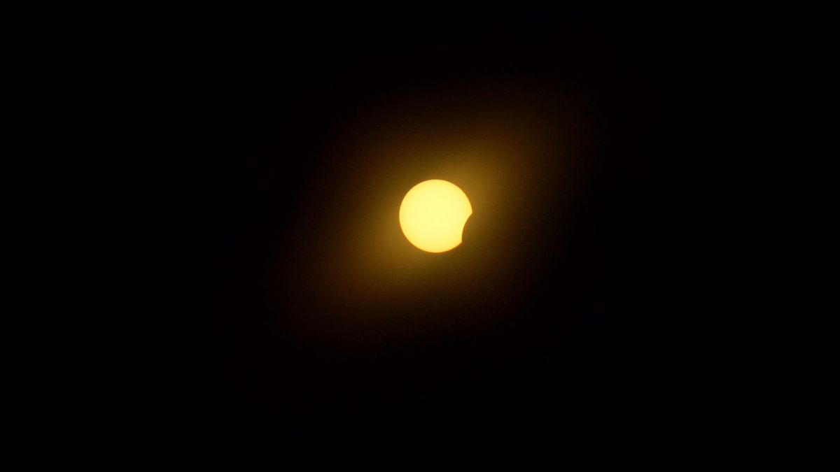 El eclipse solar del 12 de agosto visto desde Alcázar de San Juan (Ciudad Real)