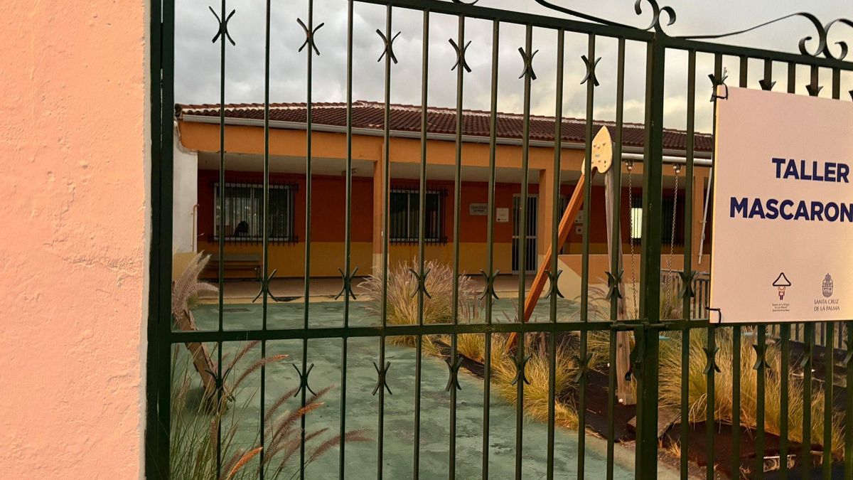 En la imagen, la antigua unitaria de Las Nieves, en Santa Cruz de La Palma.