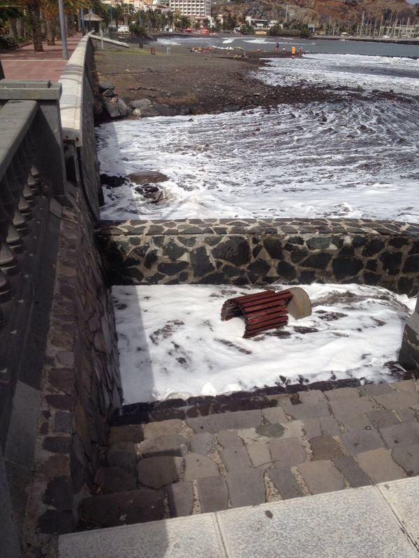 Playa de La Punta, en San Sebastián de La Gomera.