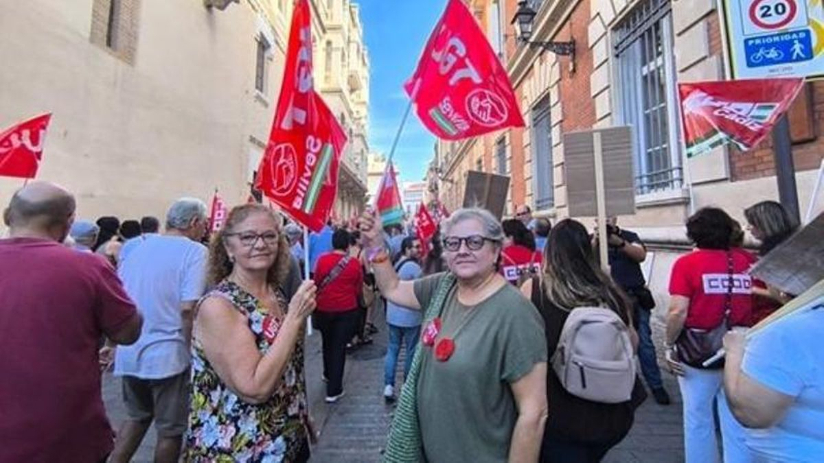 UGT Andalucía sale a la calle por los derechos de las personas mayores y exige una dependencia sin listas de espera