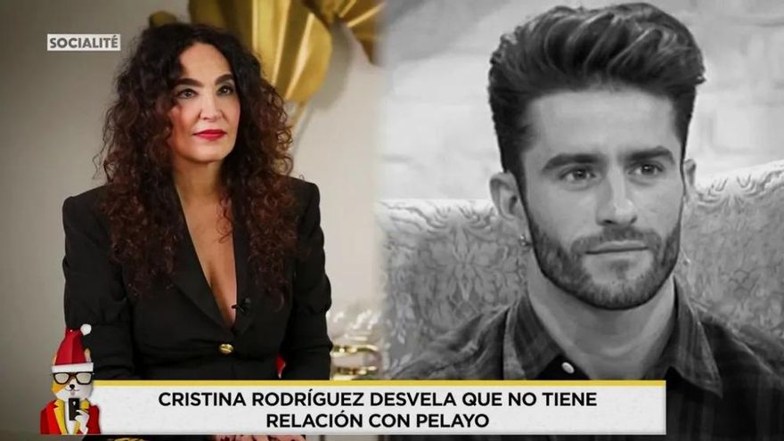 Cristina Rodríguez confirma su nula relación con Pelayo Díaz: "No sé si lo saludaría"