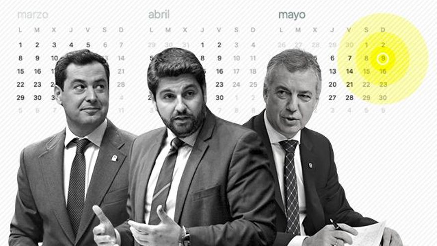 Euskadi, Andalucía y Murcia encabezan la presión al Gobierno para que alargue el estado de alarma