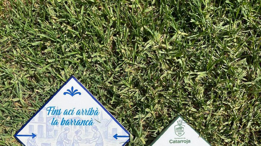 Cien azulejos marcarán en Catarroja hasta dónde llegó el agua de la DANA del 29 de octubre