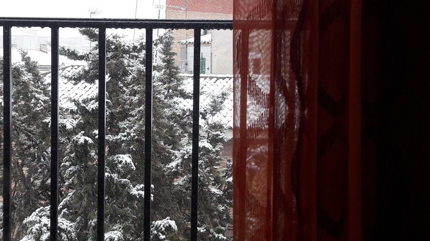 Nieve en Toledo