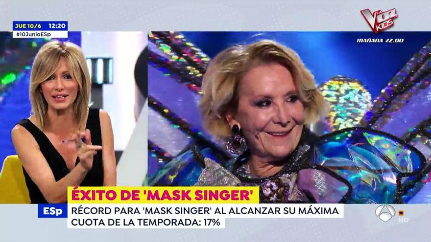 Susanna Griso, tajante: "Las dos peores entrevistas de mi vida han sido con Esperanza Aguirre"
