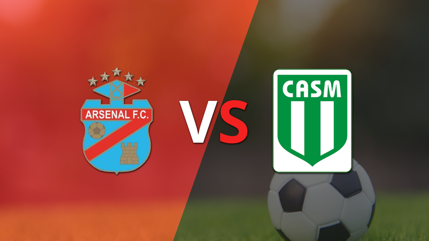 EN VIVO: Arsenal golea a San Miguel por 5 a 2
