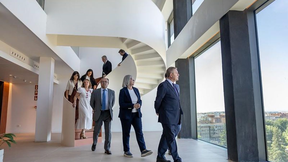 Visita a las instalaciones de la 'Ciudad Administrativa' de la Junta de Castilla-La Mancha en Ciudad Real