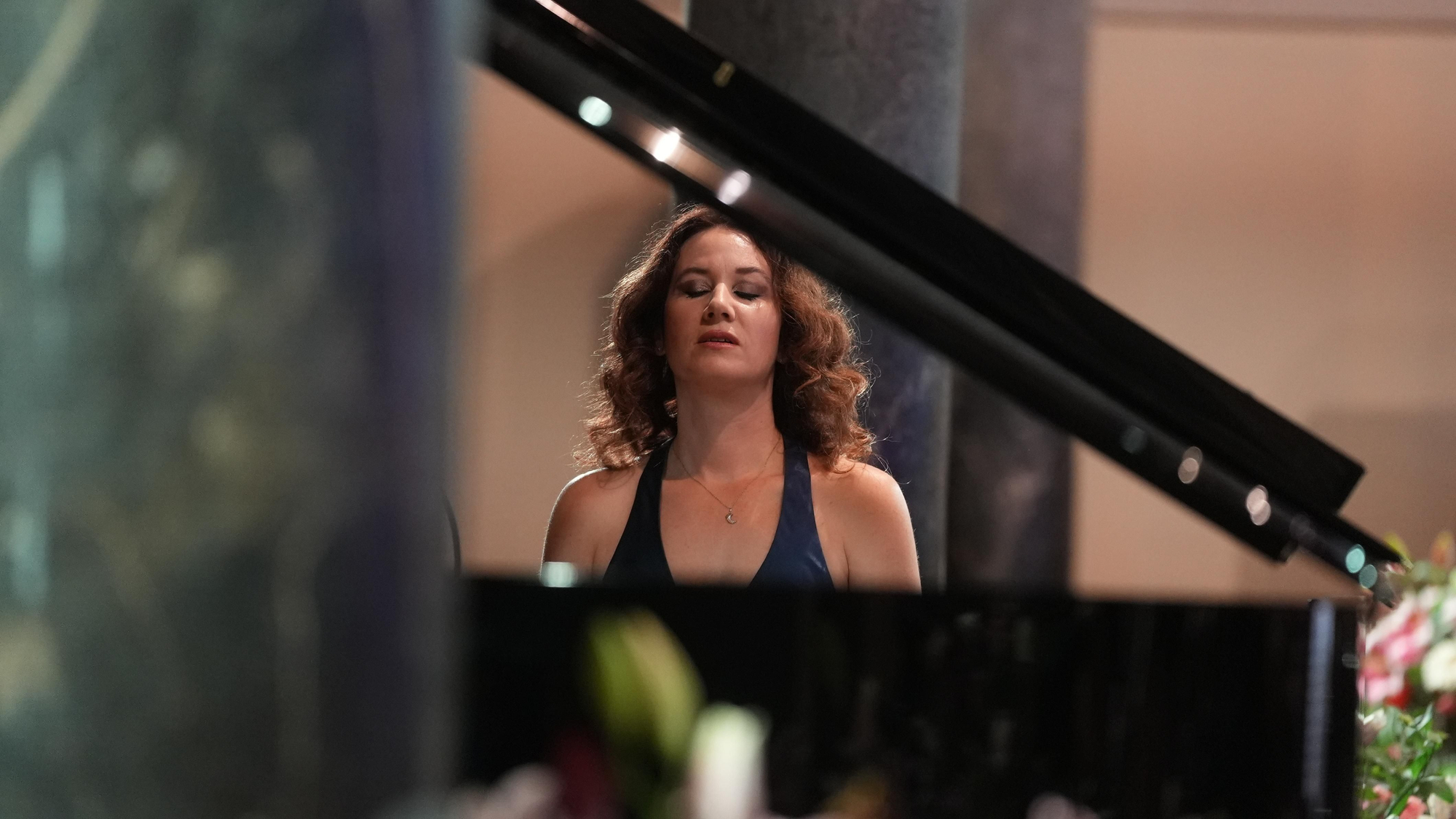 Martina Filjak con la orquesta de Córdoba