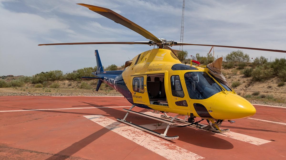 Helicóptero del Plan Infocam