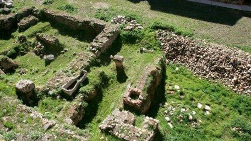 Carlos S. Campillo / ICAL Restos romanos en la Casona de Puerta Castillo de León