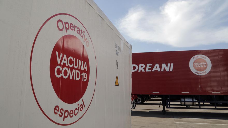 El Gobierno recibió el primer millón de dosis de Sputnik V producido en Argentina y arranca la distribución