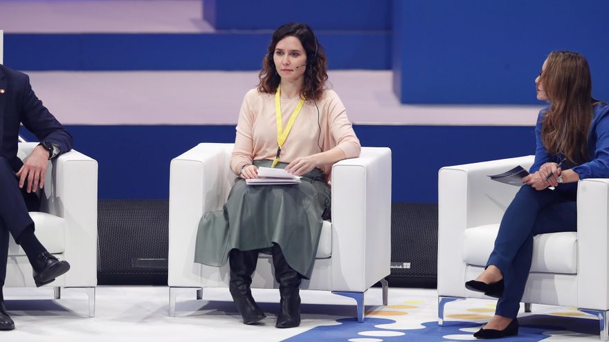 Ayuso, ante Von der Leyen: "Pido al PP europeo que no haya compadreo con Sánchez"