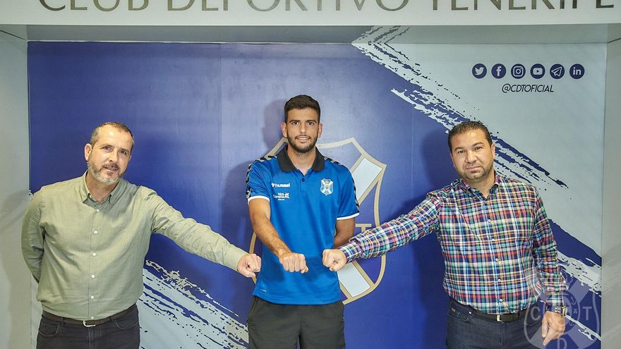 Javi Alonso se une a las renovaciones efectuadas por el CD Tenerife