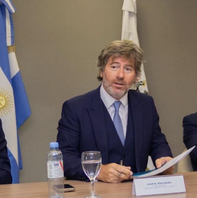Juan Bautista Mahiques, fiscal general de la Ciudad.