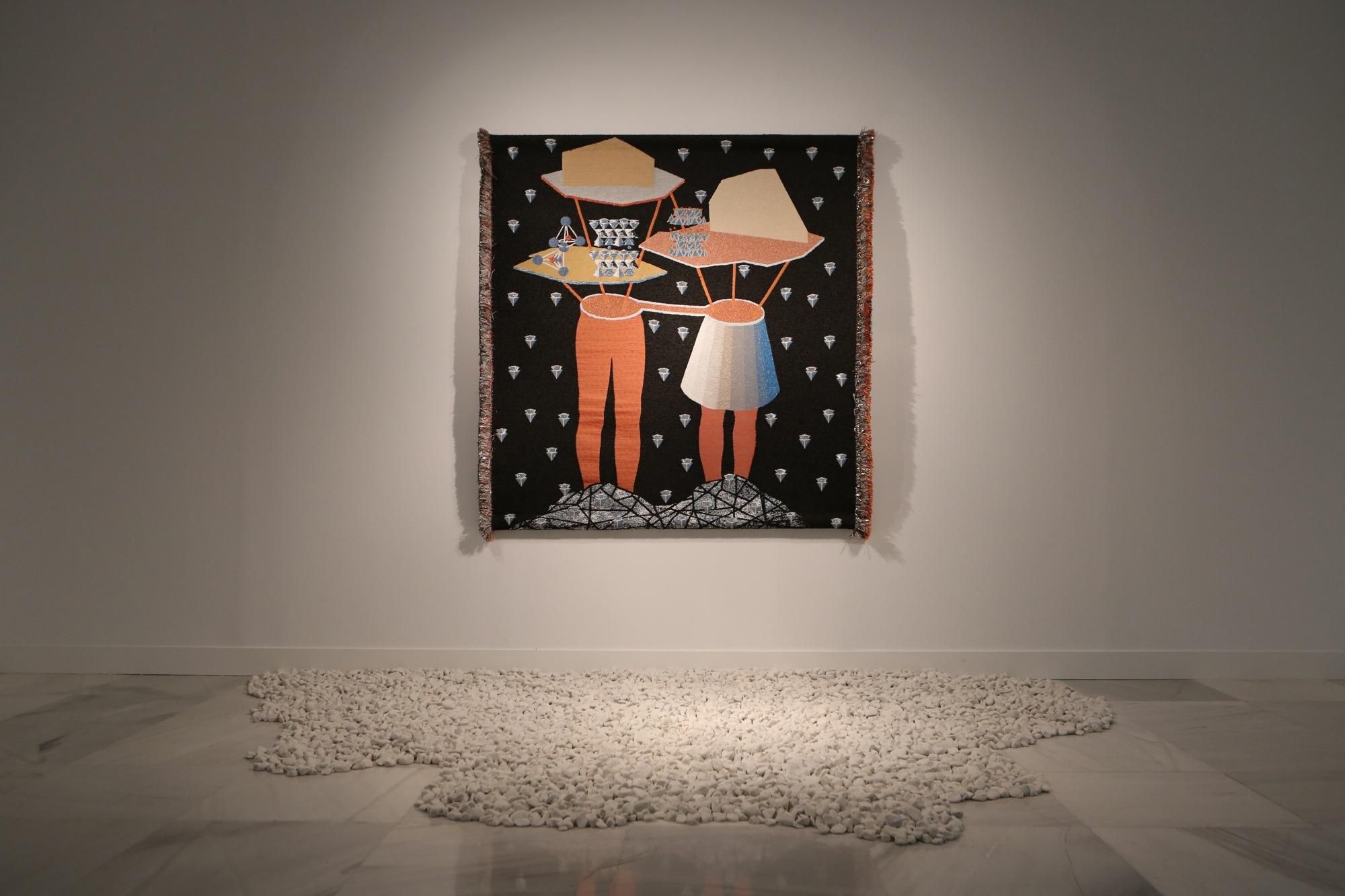 Obra de Otobong Nkanga.