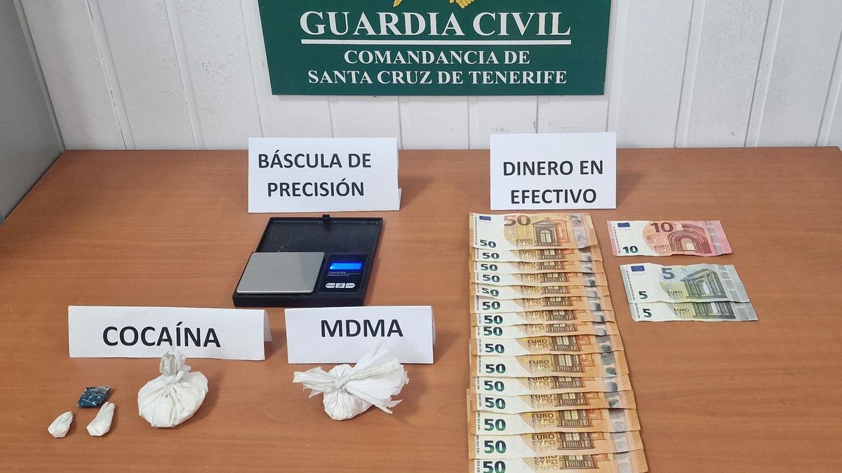 Detenido por tráfico de drogas ene Breña Alta