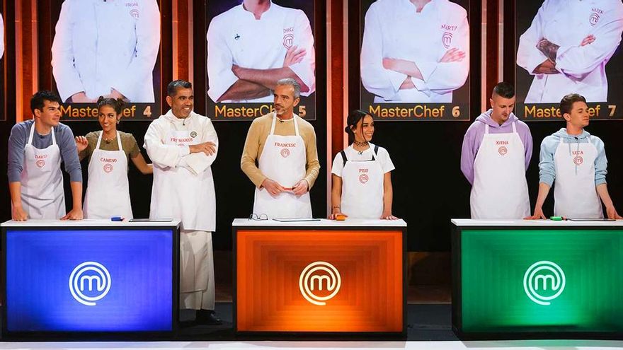 'MasterChef 11' (15.8%) anota otro récord de cuota y aprovecha el cambio de rival para hacerse más fuerte el lunes