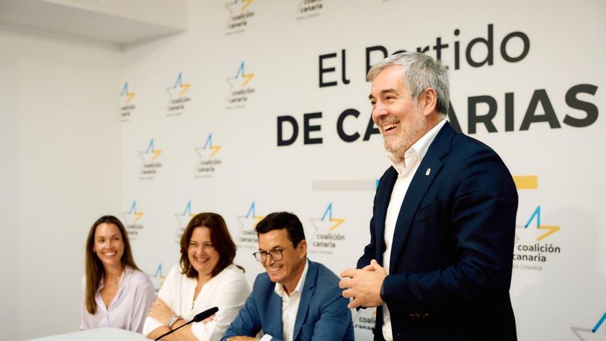 Fernando Clavijo logra el respaldo unánime de CC en Gran Canaria para las próximas elecciones autonómicas