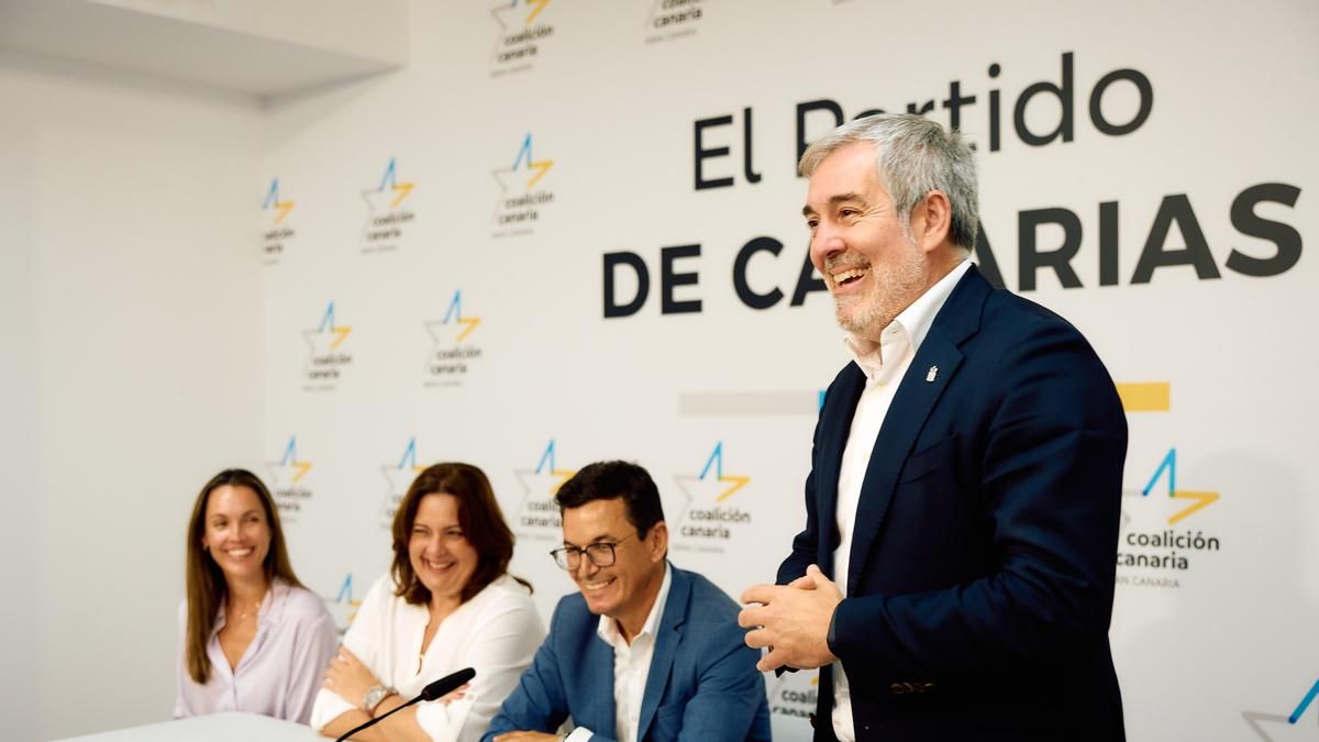 Fernando Clavijo logra el respaldo unánime de CC en Gran Canaria para las próximas elecciones autonómicas