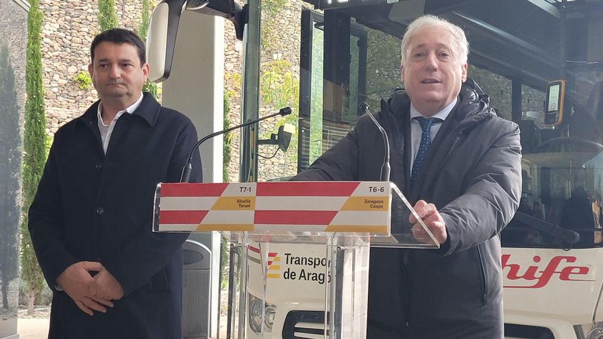 Este año se han puesto en marcha 120 líneas de autobús interurbano en Aragón