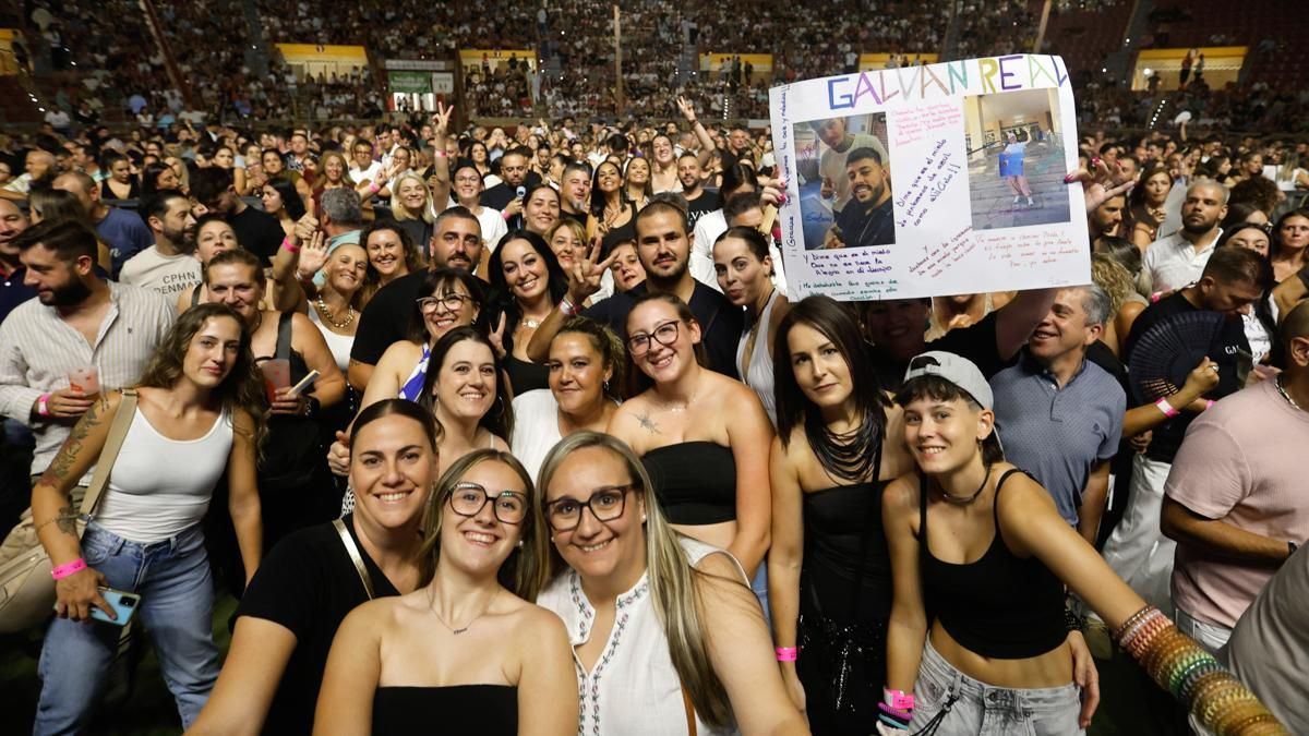 El concierto de Galván Real en la plaza de toros de Córdoba, en imágenes