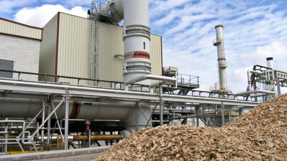 Planta de incineración de biomasa en Castilla y León, archivo.