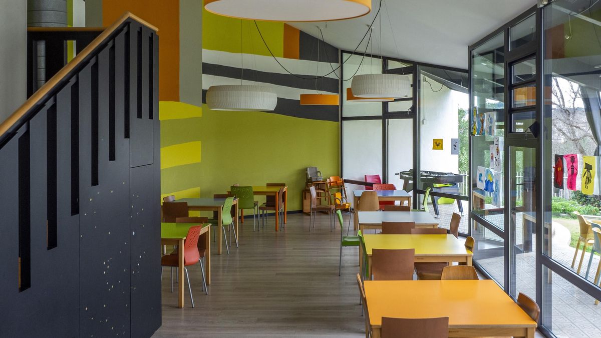 El comedor de la Casa de los Xuklis.