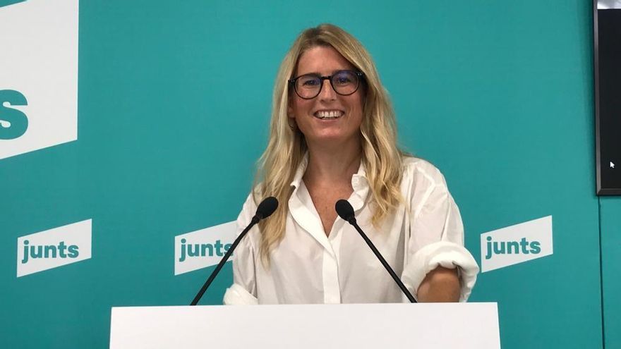La vicepresidenta de Junts, Elsa Artadi
