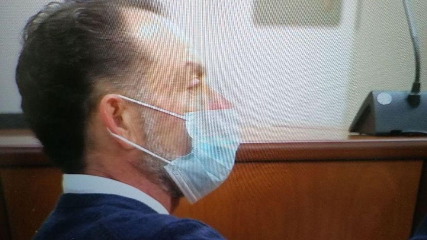 Cambray, durante el juicio TV3