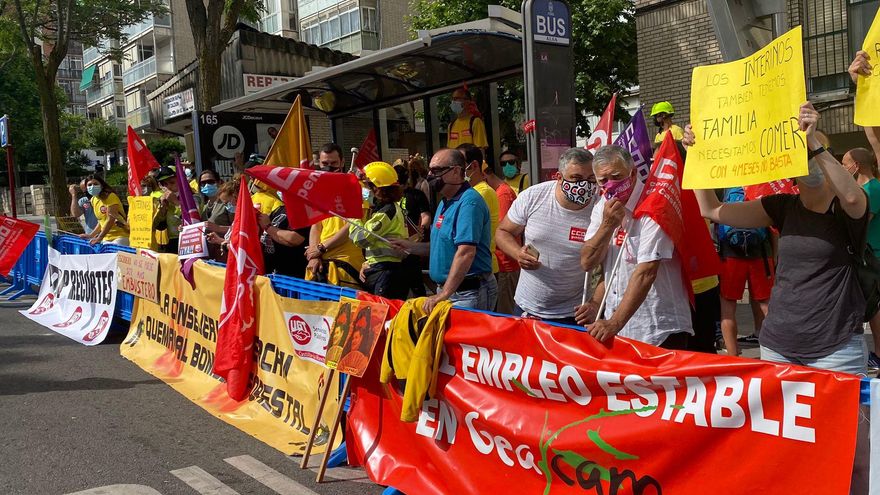 Protesta Geacam acto día de la región