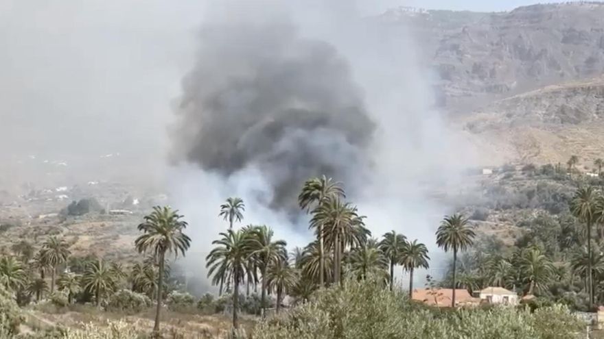 Declarados dos conatos de incendio en Gran Canaria: hay varias vivienda desalojadas