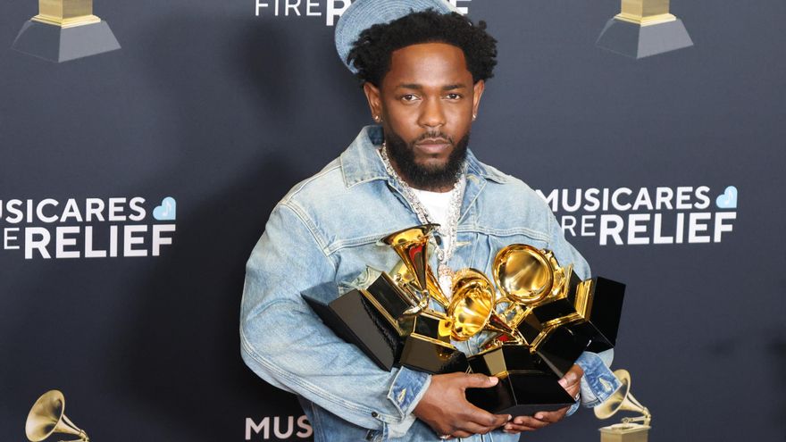 Kendrick Lamar es el artista más nominado a los Grammy 2026