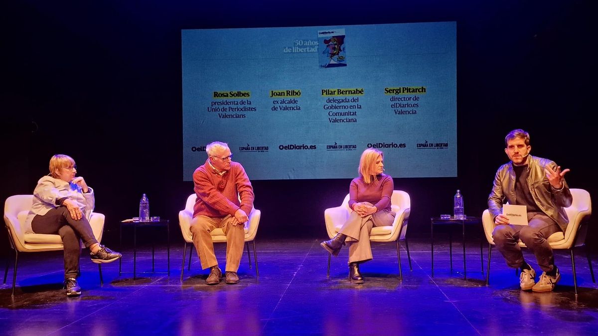 Ribó, Bernabé y Solbes en el ciclo '50 años en libertad':  "El movimiento más revolucionario de la democracia es el feminismo"