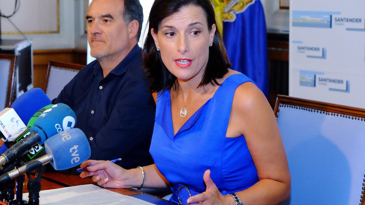 Ignacio Quirós y Gema Igual en rueda de prensa.