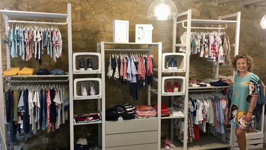 Vanesa en 'Santa Justa Shop' hace un año.