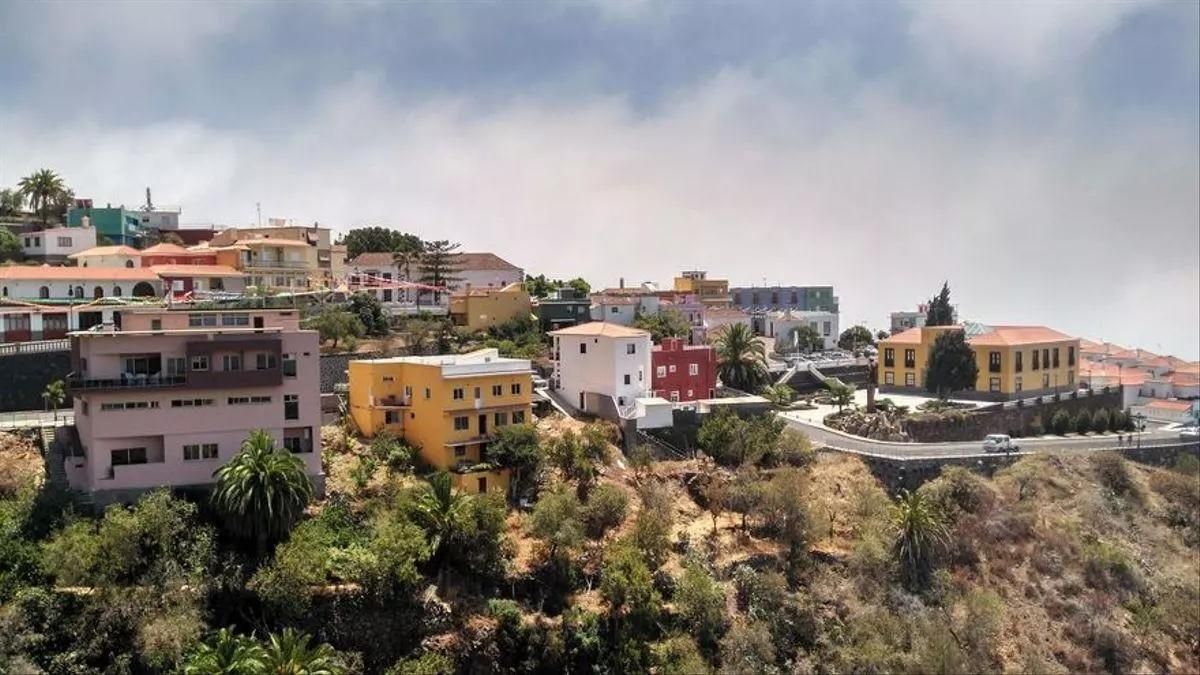 Casco urbano de Tijarafe.