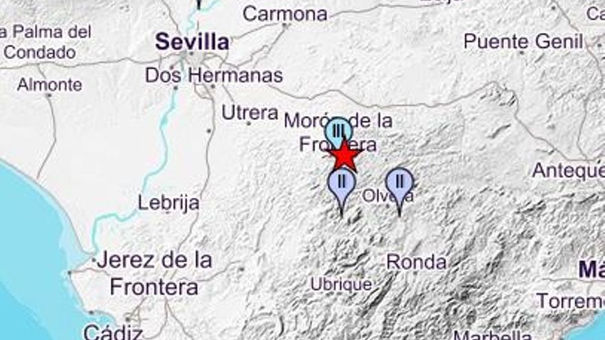 La provincia de Sevilla registra un terremoto de magnitud 3,5