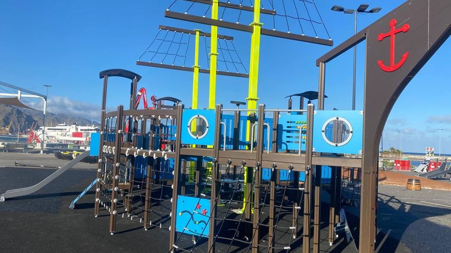 Avance de las obras en el parque de la Gesta