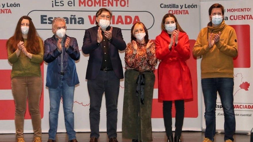 España Vaciada presenta a sus candidatos en Castilla y León: "sabemos de dónde venimos y a quiénes representamos"