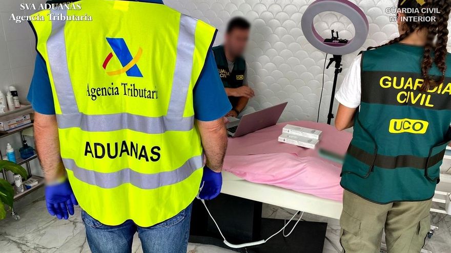 Desmantelada en Málaga, Cádiz, Córdoba y Sevilla una red de productos ilegales de medicina estética