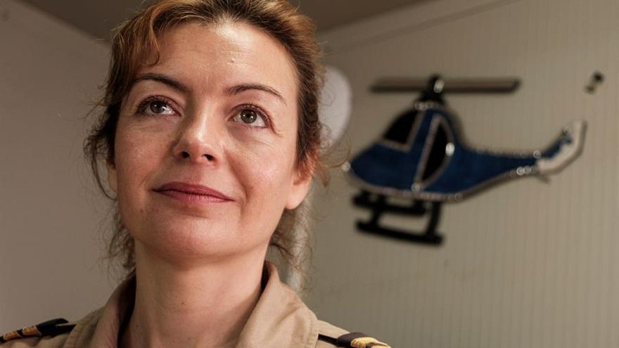 La piloto Marlene Nogueira