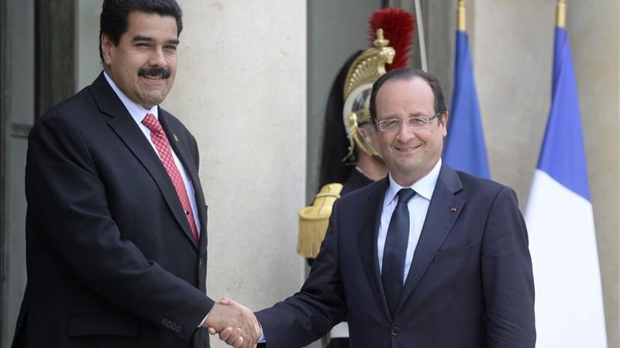 Maduro y Hollande sientan las bases de una "alianza estratégica" bilateral