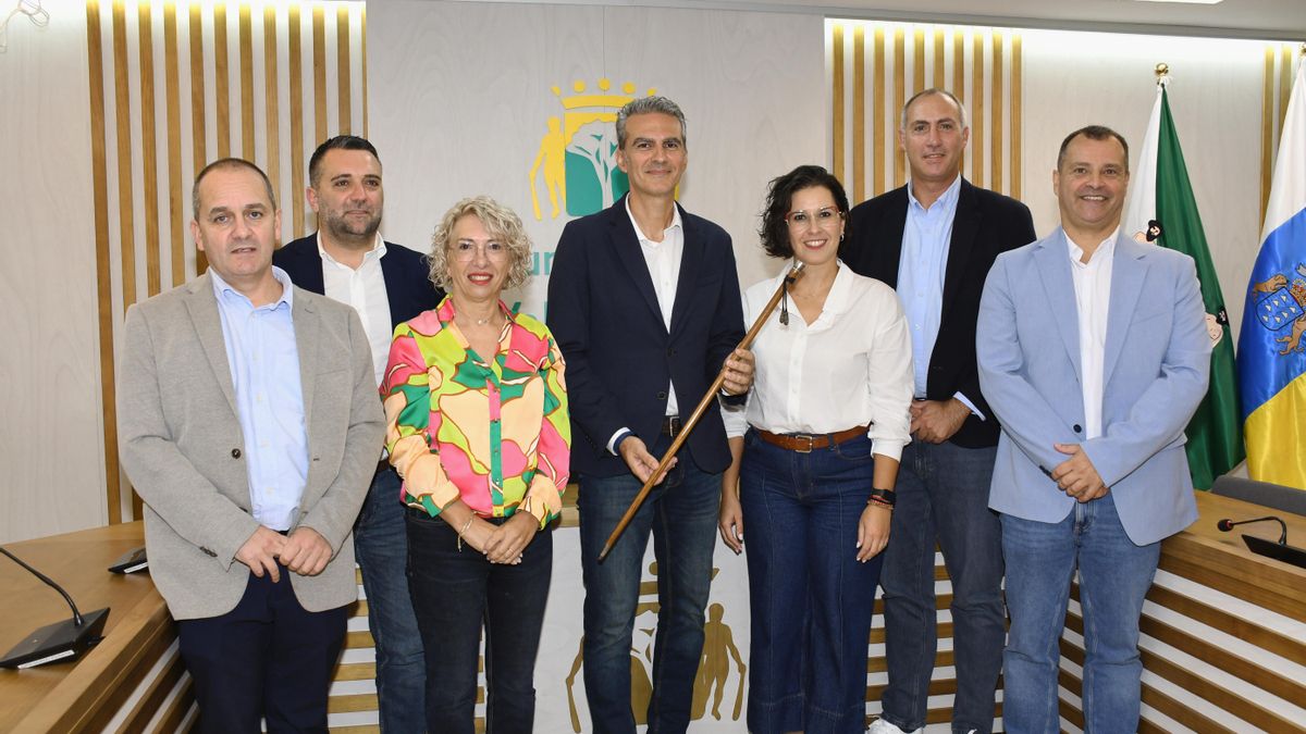 Nuevo gobierno municipal de Valsequillo (Gran Canaria).