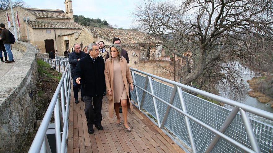 Personas con movilidad reducida ya pueden visitar a la Virgen del Valle de Toledo gracias a la pasarela accesible