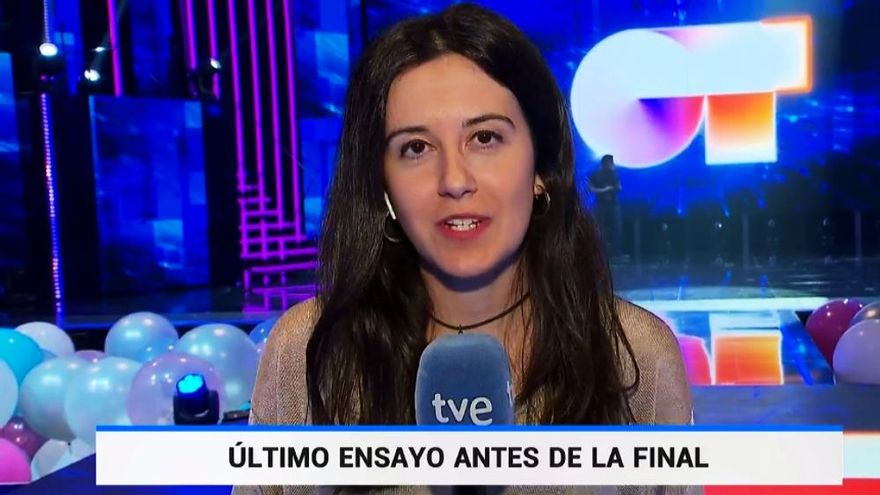 El plató de la final de 'OT 2020', en el Telediario